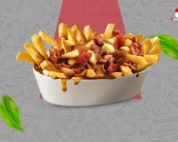 Frites cheddar Bacon